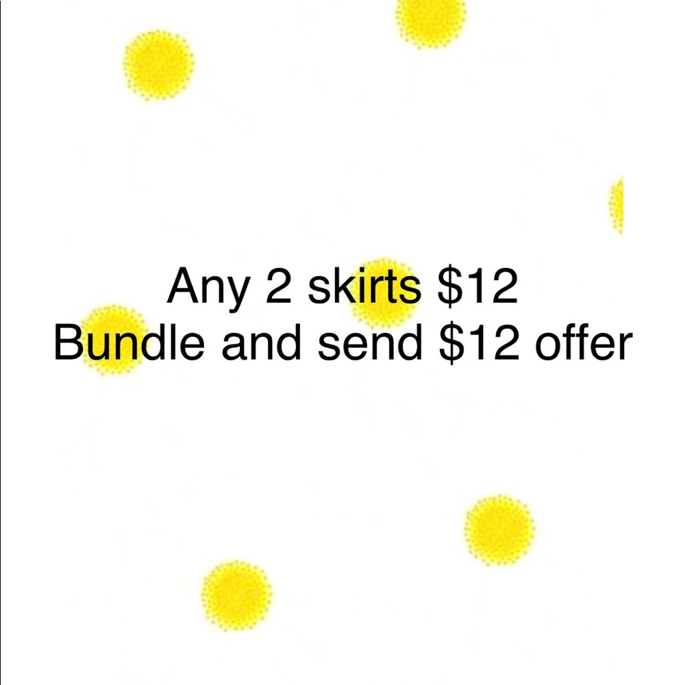 Bundle skirts